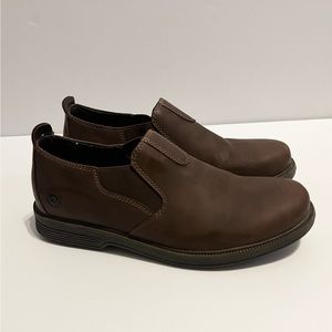 Men’s slip-on brown Loafers. Size 10